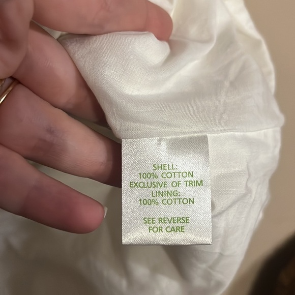 Lilly Pulitzer White “Bowen” Lace Strapless Vintage Floral Dress Size 4 - Picture 7 of 12